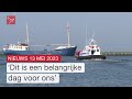 Meevaren met reddingboot en urnenmuur door het dorp | Dit is Flevoland
