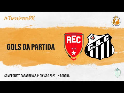 GOLS DA PARTIDA | REC 0x2 CAMBÉ - TERCEIRA DIVISÃO
