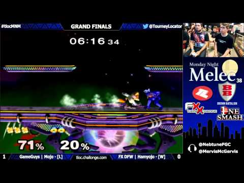 MNM 38 - GameGuys | Mojo (Fox) vs FX DFW | Hamyojo (Sheik) - Grand Finals