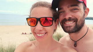 Nudist Beach Adventure | #FreeTheNipple #NudistBeach | UK VLOG 4