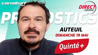 emission video des courses turf pmu du Dimanche 19 mai 2024