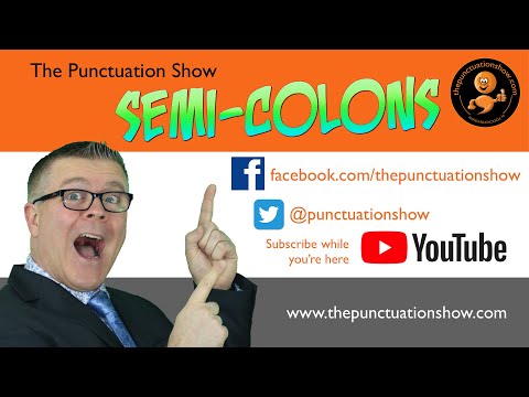 The Semi-colon Show