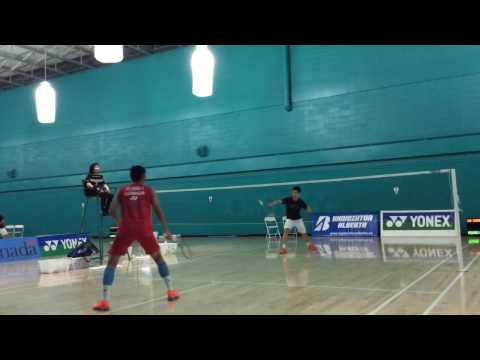 Jason Ho-Shue vs Huang Guoxing ~ 2016 Alberta Elite Series MS Final Edited