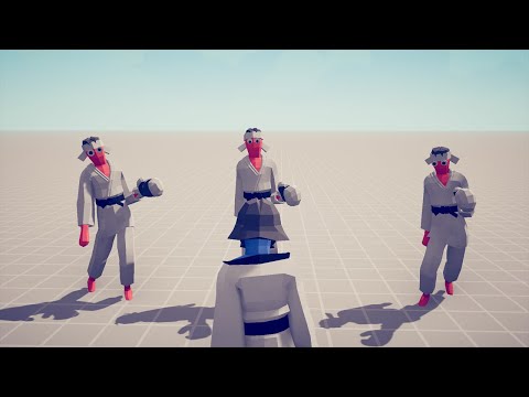 3x KICKBOXER vs 24 ABILITY UNITS - TABS - Totally Accurate Battle Simulator