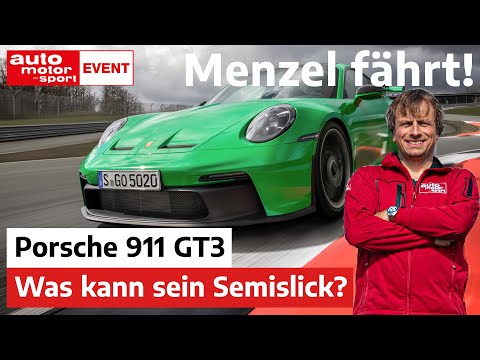 Menzel fährt: Reifenpoker beim Porsche 911 GT3 (992) |auto motor und sport