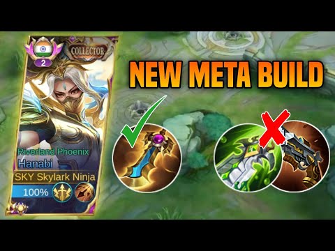 HANABI NEW BEST META BUILD | HANABI BEST BUILD FOR 2023 | MLBB