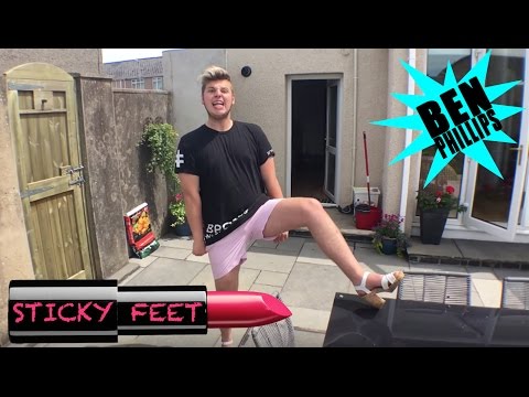 Ben Phillips | I superglued high heels to his feet