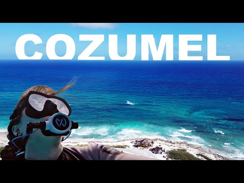 I got kicked out... Scuba diving in Cozumel - The Devil's Throat