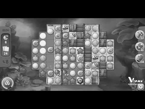 Fishdom. 8524 hard level no boosters and diamonds. 16 moves