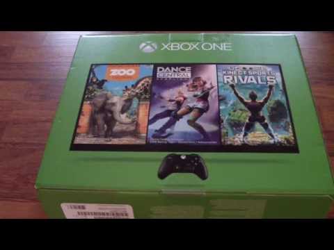 2015 UNBOXING XBOX ONE BUNDLE WITH KINECT 2.0