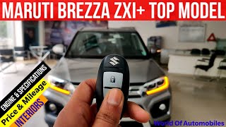 Maruti Suzuki Vitara Brezza ZXI+ Top Model  Interi