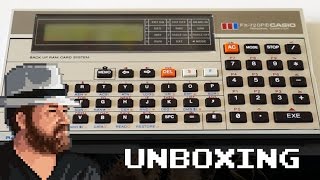 Casio fx-720p - Unboxing