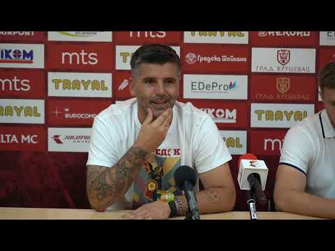 KZM nakon meča Napredak - Radnik