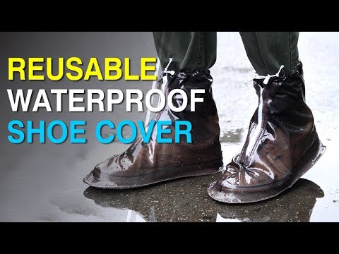 Reusable Waterproof Shoe Cover with Slip Resistant
