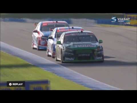 VSupercars   Race Phillip Island  Cameron Waters Puncture