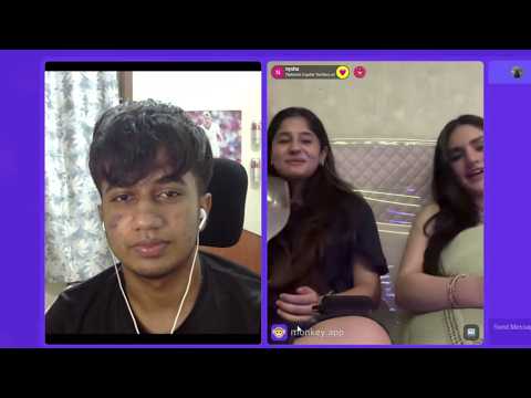 South Delhi Girl Sharing Secret on Omegle IN MIDNIGHT || #omegle #monkey