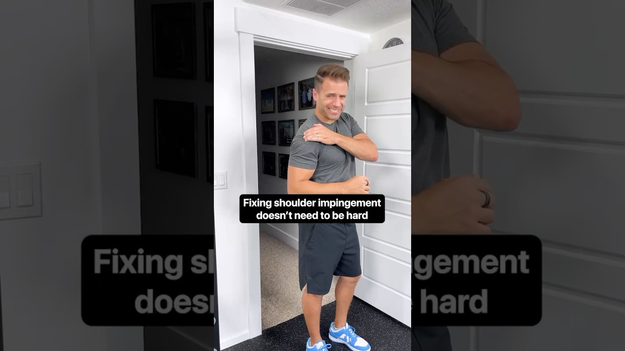 Fix Your Shoulder Impingement - Exercises For Shoulder Pain Relief!