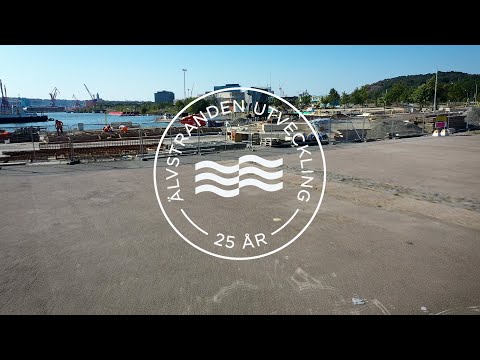 Temporära åtgärder ger liv till Frihamnen – Älvstranden Utveckling 25 år
