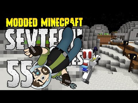 Minecraft SevTech: Ages | 55 | FLY ME TO THE MOON! | Modded Minecraft 1.12.2