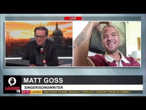 Matt Goss On Talk Radio With Kevin O'Sullivan