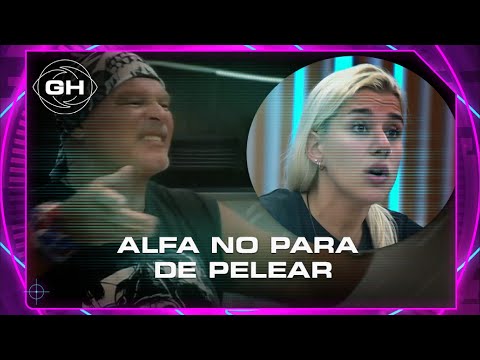 Una porción de pizza desató una discusión atroz entre Lucila y Alfa - Gran Hermano 2022