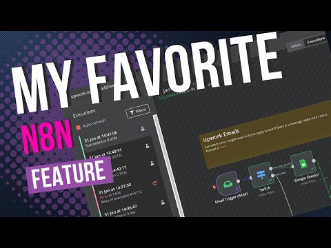 Video Thumbnail: Execution History my Favorite Feature in n8n