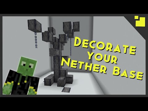 Top 7 Ways To Decorate Your Nether Base!! (1.16.2 2020)