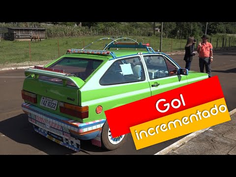 Abelardense transforma Gol 1988 e o carro faz o maior sucesso