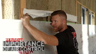 Importance of an air control layer: Modest House 29