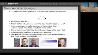 Jonathan Weinberger (Chapman) Directed univalence and the Yoneda embedding for synthetic (∞,1)-categ