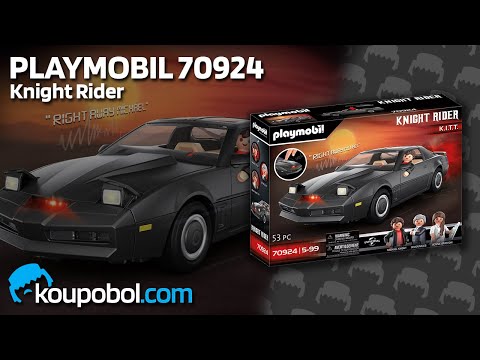 Vidéo PLAYMOBIL K2000 70924 : Knight Rider - K 2000