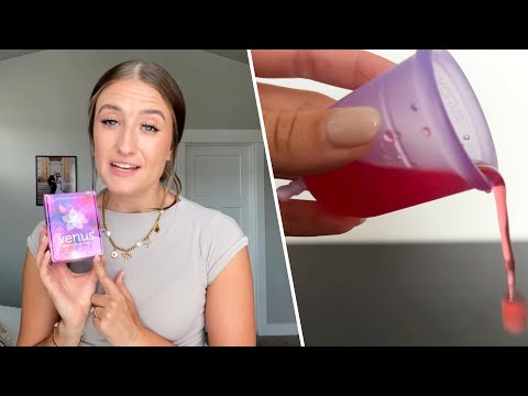 Perfect Fit for Heavy Flow! Starter Kit (Small+Large) - Venus Menstrual Cup Testimonial