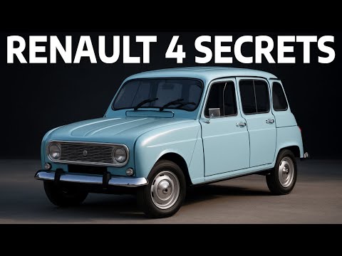 The Shocking Secrets About Renault 4 (1961–1992) You Never Knew