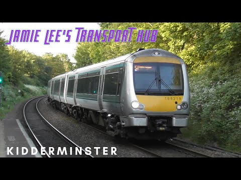 The final Chiltern Railways service to arrive and depart Kidderminster