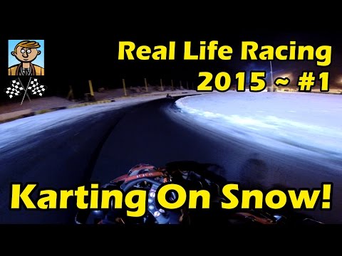Karting On Snow! - Real Life Racing №15