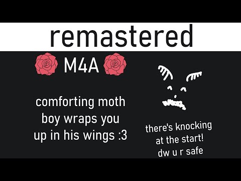 [m4a] comforting moth boy wraps you up in his wings :3