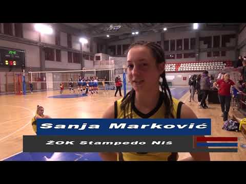 Druga liga Srbije za odbojkasice (grupa Istok)  ZOK STUDENT -  ZOK STAMPEDO NIS  3:1  REPORTAZA