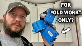 How and When to Install Old Work Electrical Boxes