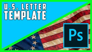 Create a US Letter Size Document for Printing 8.5 X 11