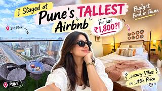I Stayed at Pune's TALLEST Airbnb for Just Rs 1800/- 😳 I Budget Finds I Pune #pu