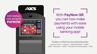 How to Pay your Bills using PayNow on AXS Station?