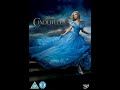 Cinderella Live Action UK DVD Menu Walkthrough 2015