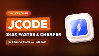 ภาพปก: JCode: 245x Faster & Cheaper— Agent Swarms, Semantic Memory, Self-Dev