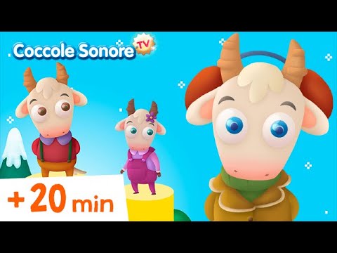🐐 Capra Capretta - 20 min. Canzoni per Bimbi - Coccole Sonore