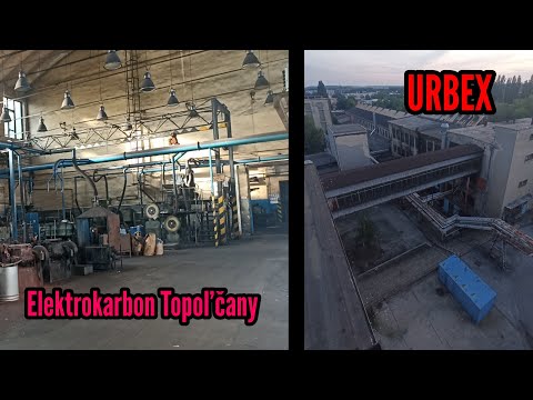 Opustené závody Elektrokarbon Topoľčany | URBEX