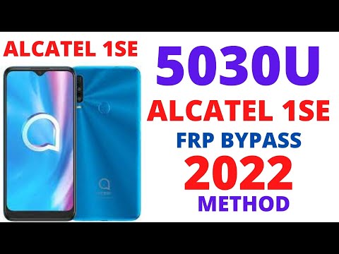 alcatel 1se frp bypass 2022 | alcatel 5030U android 10 google account unlock without pc