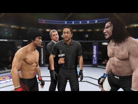 Bruce Lee vs. Wolfman - EA Sports UFC 2 - Epic Fight
