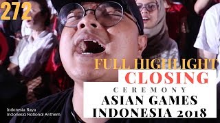 Download lagu CLOSING Ceremony Asian Games 2018 INDONESIA - longest fireworks i have ever seen | Vlog272 mp3