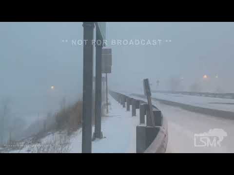 03-13-2023 Cambria County, PA - Heavy hitting snow squalls
