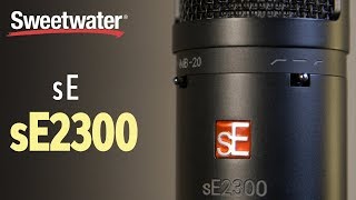 Video thumbnail for sE Electronics sE2300 Large-diaphragm Condenser Mic Review by Sweetwater